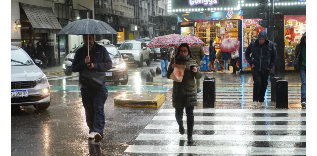 Alerta meteorológica por tormentas y granizo en CABA, Buenos Aires y otras tres provincias